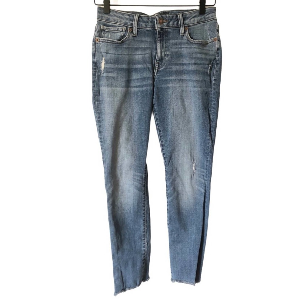 Lucky Brand Lolita Skinny Raw Hem Denim Jeans
